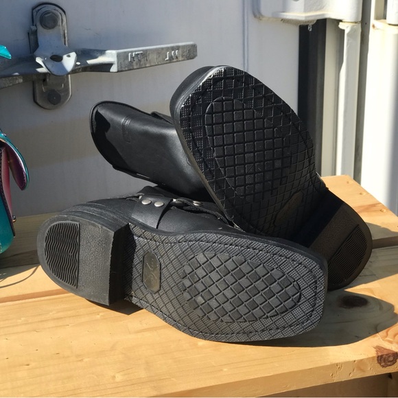 Brand New Biker Boots with a Native American Designed Purse BOTH BRAND NEW - Picture 8 of 16